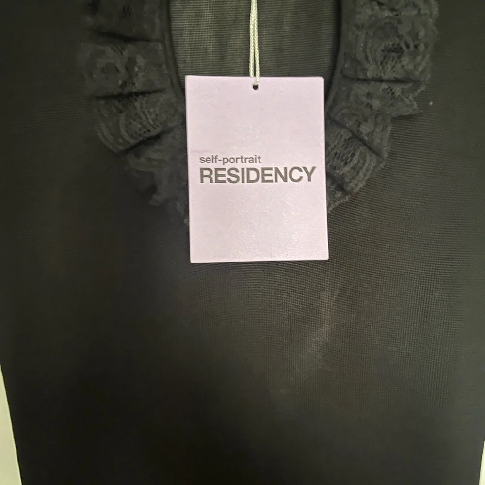 Self Portrait Residency Black Knit Cut out Maxi Dress - Picture 7 of 10